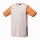 Yonex Sport-Tshirt Practice Colourblock 16745 (100% Polyester) 2025 natur/orange Jungen